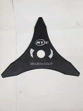 ATIE TRTA04829 Steel Brush Cutter, Trimmer Blade 255 x 25.4 x 3.0 x 3 Tooth