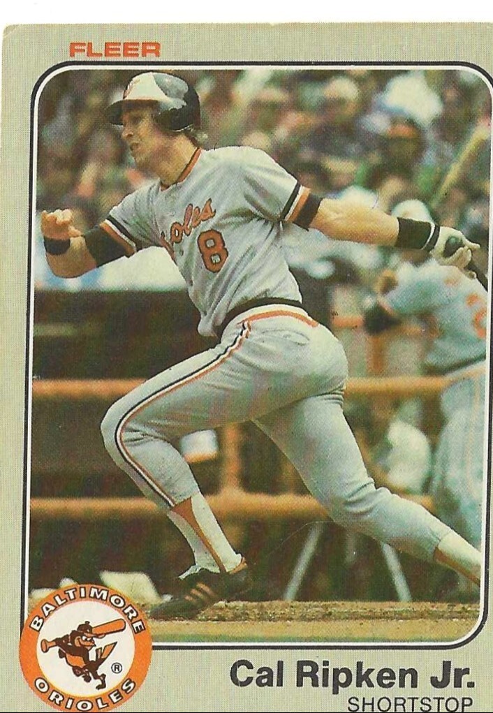 1983 Fleer 70 Cal Ripken Jr