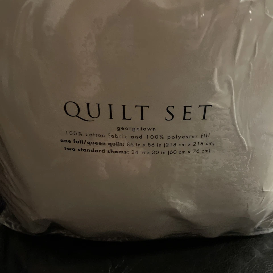Georgetown Quilt Set With Shams  Bed in a Bag NEW - Изображение 4 из 4