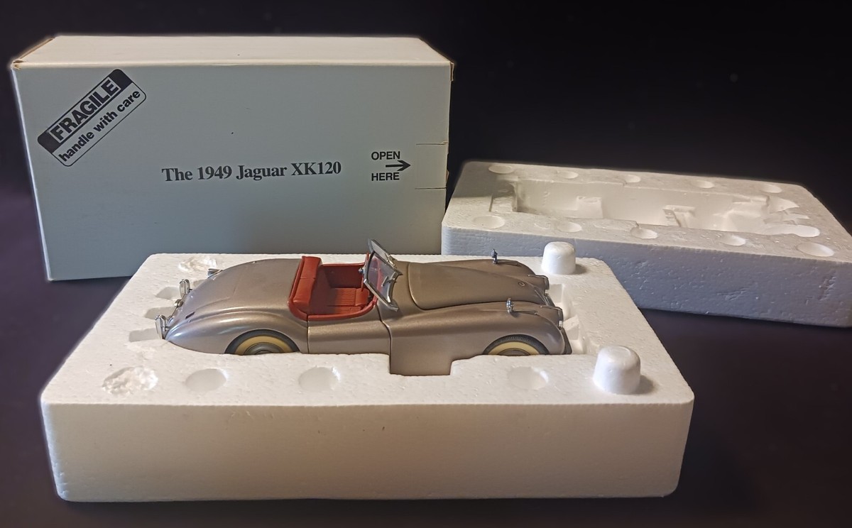 1949 Jaguar XK120 1:24 Scale: Danbury Mint in Original Open Box | eBay