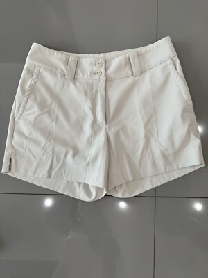 Nike Golf Tour Performance Dri Fit Light Tan Shorts Womens Size XS / Small