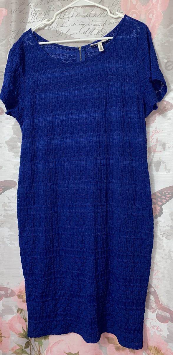 royal blue maternity dress short Seraphine Royal Blue Maternity Dress With