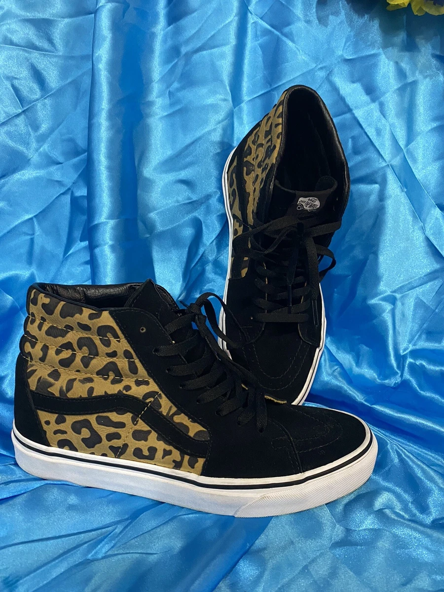 High top vans leopard cheap
