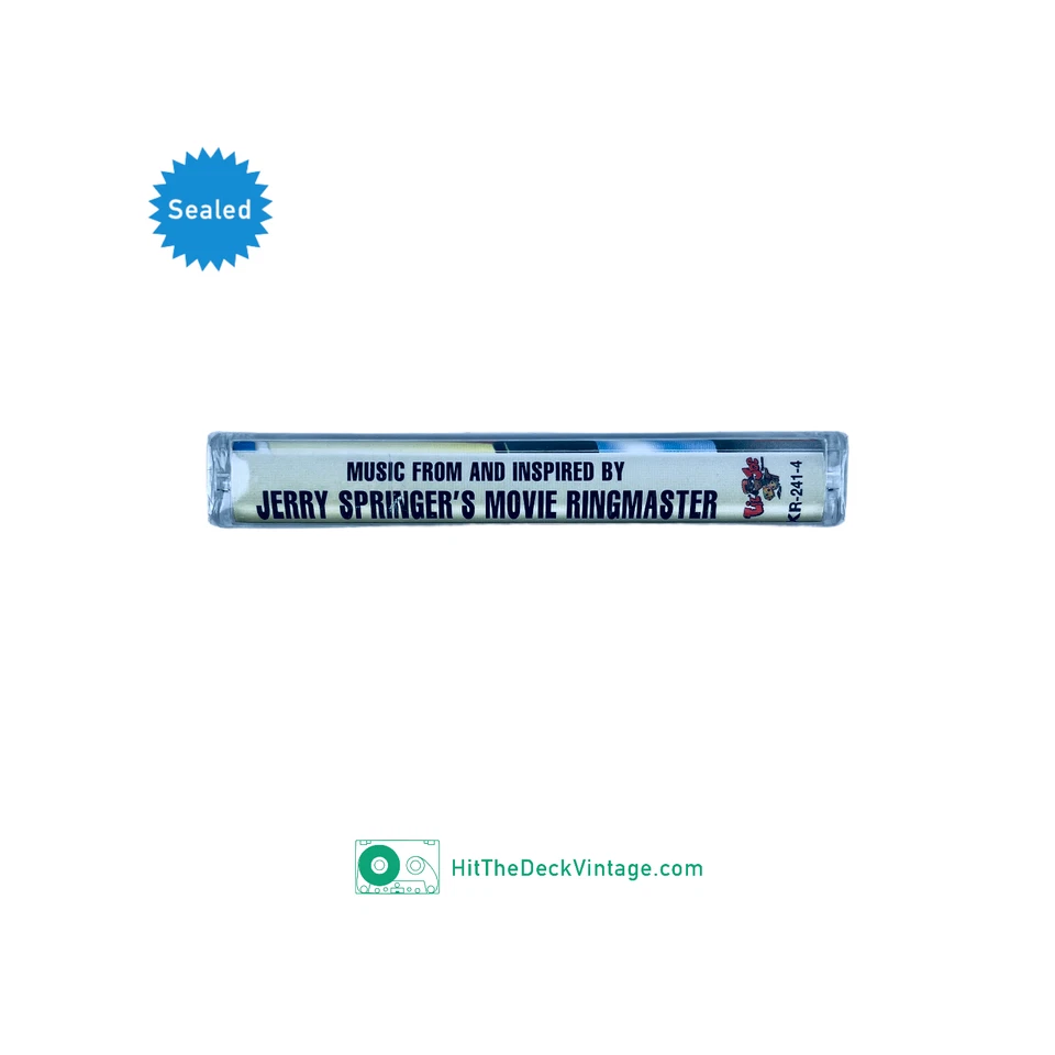 Jerry Springer's Ringmaster Soundtrack Cassette Tape - 2 Live Crew, 2Pac SEALED - Image 3 of 4