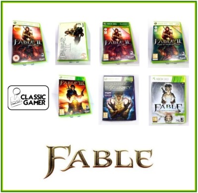 Fable II, III, Anniversary, The Journey Spiele Xbox 360 sehr guter Zustand