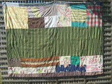 QUILT 58" x 79" TIED Machine Stitched Z5-6