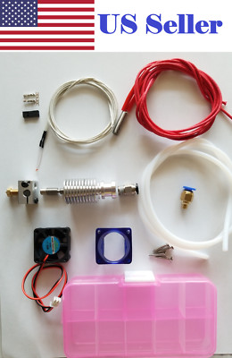 J-head V6 Hotend 1.75mm/0.4mm Nozzle Bowden Extruder Reprap 3D Printer