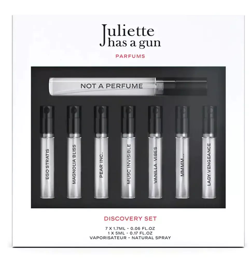 Juliette Has a Gun Discovery Set Limited Edition 7 x 1.7ml 1 x