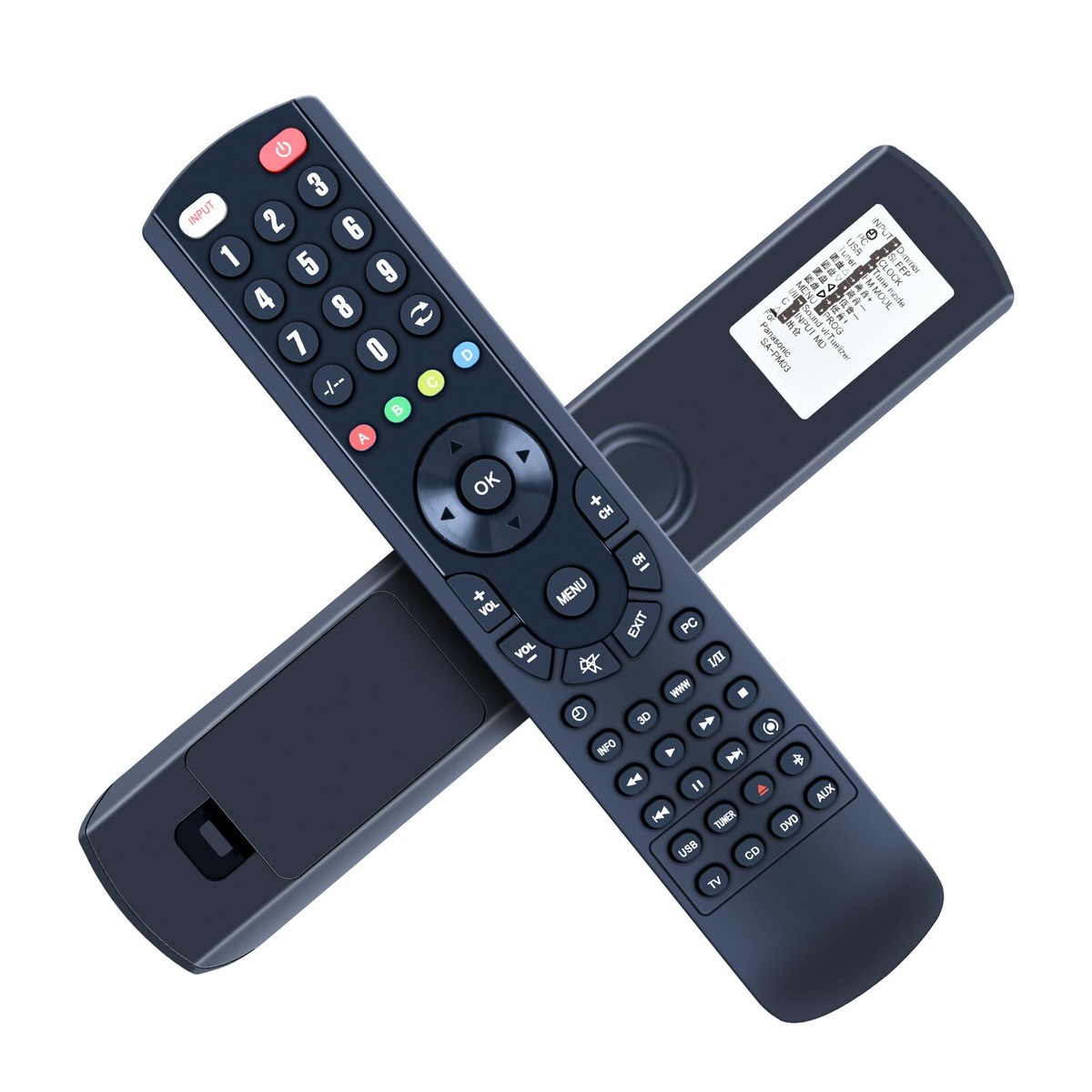 New EUR648100 Replacement Remote Control For Panasonic SA-PM03 CD