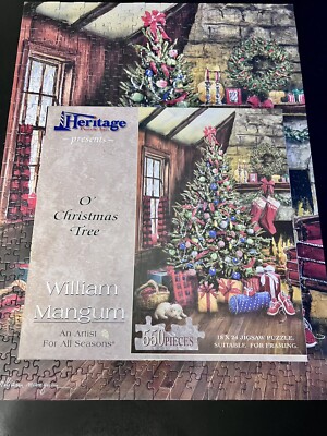HERITAGE Jigsaw Puzzle  O  Christmas Tree,  550 PCs, Mint Condition