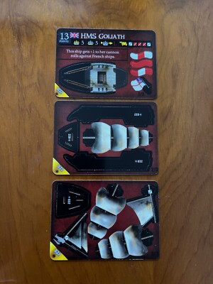Pirates Wizkids CSG Pocketmodel HMS GOLIATH Crimson Coast