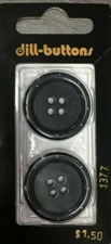 Dill Buttons ~ (1377) - 1" - 2 ct