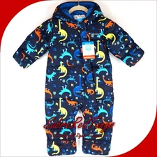 NWT COLUMBIA SNUGGLY BUNNY DOWN BUNTING SKISAURUS DINOSAUR 1516331-492 12-18 M