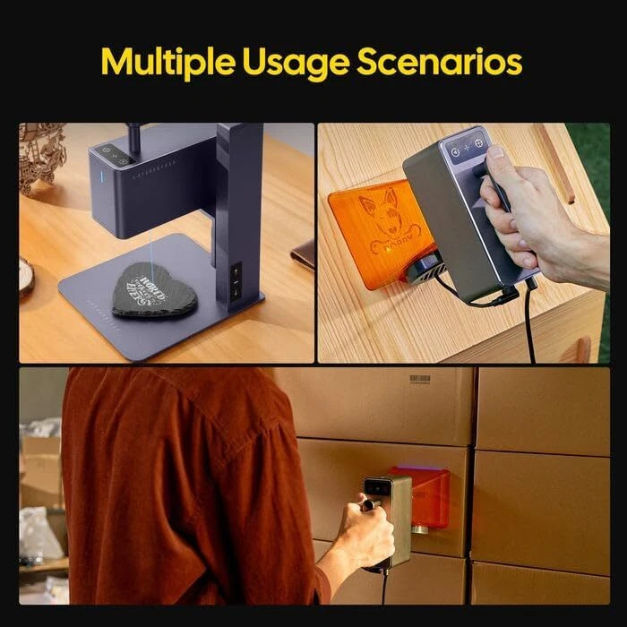 Refurbished LaserPecker LP2 Laser Engraver Handheld Laser Engraving Machine Wood - Image 4 of 4