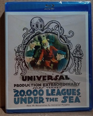 NEW - 20,000 Leagues Under the Sea Blu-ray 1916 [Kino Lorber] Allen Holubar