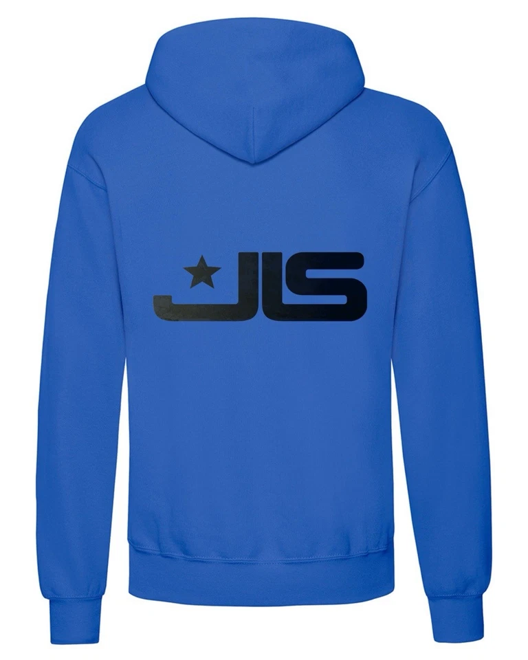 JLS Hoodie Royal Blue - Image 2 of 2