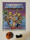 Vintage He Man Masters Of The Universe Multi Bot Lot Head Body Part Mini Comic
