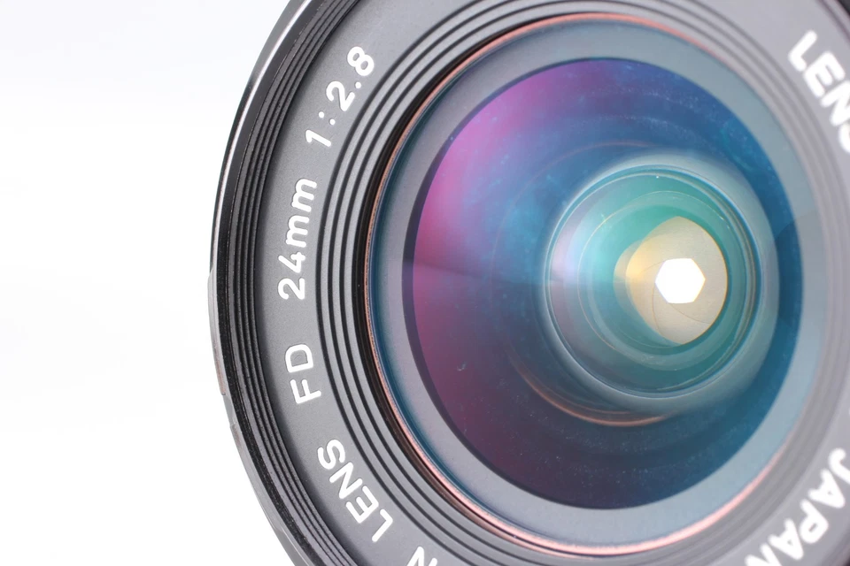 [Exc+5] Canon New FD NFD 24mm f2.8 Wide Angle MF Prime Lens From JAPAN - Image 2 of 4