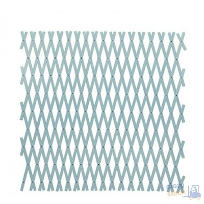 Traliccio Estensibile Papillon Aus Kunststoff Weiß Mt 3X1
