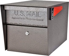 Bronze Locking Mailbox Mail Boss