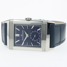 Jaeger LeCoultre Reverso Tribute Small Seconds Blue Dial Steel 214.8.62 Q3978480