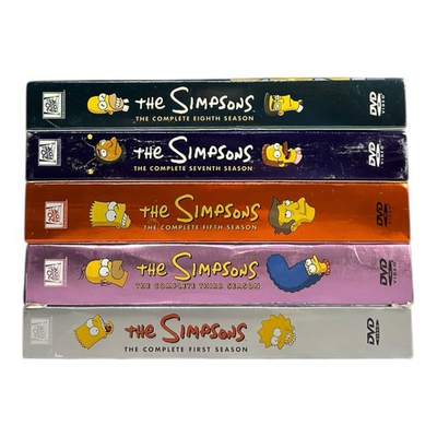 #ad The Simpsons DVD Lot Seasons 1 3 5 7 8 Complete Series Pre Owned Tested $100.00