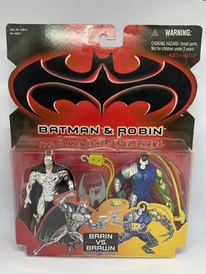 Batman & Robin Brain vs Brawn Batman vs Bane Action Figure 2-Pack Sealed