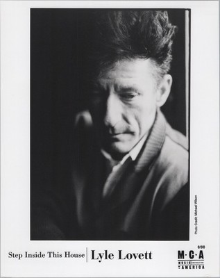 Lyle Lovett Step Inside This House 1998 MCA Promo Photo Michael Wilson 8x10