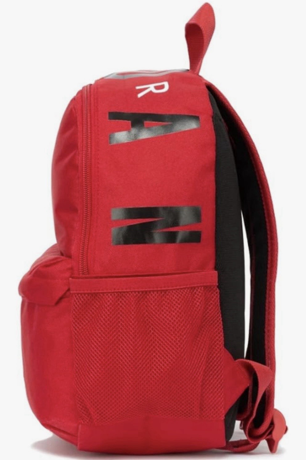 Nike Air Jordan Mini Backpack, Black/Red School Book Bag, Travel Carry On thumbnail 2