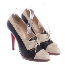 Christian Louboutin Pumps 37,5 EUR Weiß Schw...