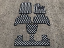 Toyota Prado 150 Floor Mat Set 7 Seater Grey Check Made In Japan Carpet New Toyota Prado 150 Floor Mat Set 7 Seater Grey Check Made In Japan Carpet New