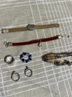 Vintage Bratz and Barbie Accessories Lot, with belts, earrings, scarfs, bracelet