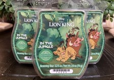 Scentsy Disney The Lion King In The Jungle Lot of 3 Wax Bars