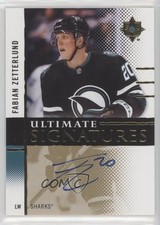 2024 Upper Deck Ultimate Collection Signatures Fabian Zetterlund #US-FZ Auto 5h0