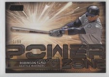 2017 Topps Stadium Club Power Zone Black 60/99 Robinson Cano #PZ-RC z7h