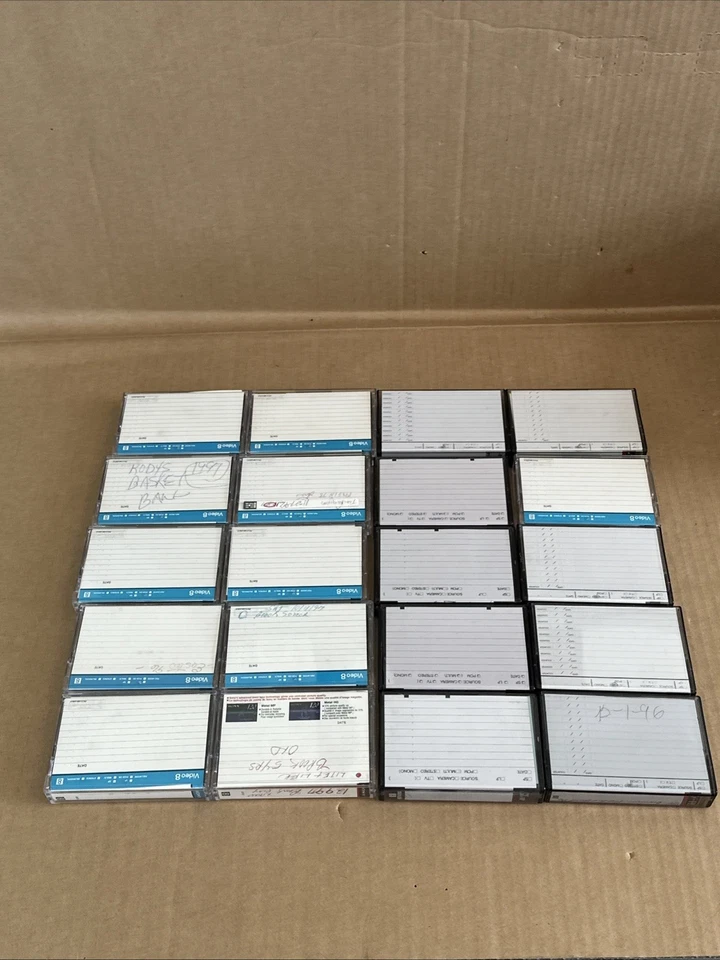 混音套装20二手8毫米家用视频磁带Maxell GX-MP金属TDK索尼MP120 — 第 4/4 张图片