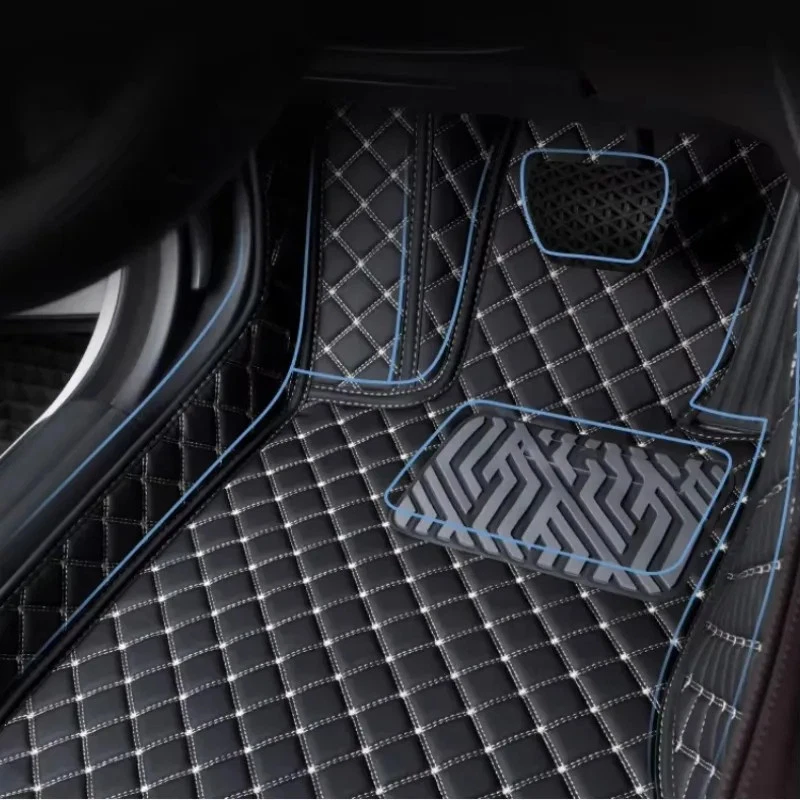 For Mercedes Benz C-CLASS W204 W205 W206 C180-C450 Auto Carpets Car Floor Mats - Image 2 of 4