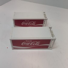 Lot of 2 Roco HO Scale 4320 Coca-Cola Contain...