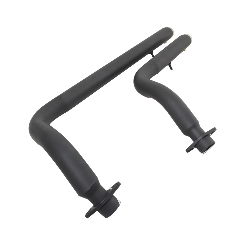 Kit de tubo de escape escalonado para Honda Shadow 750 VT 750 VT400 negro Shortshots Foto 4 de 4