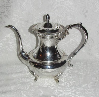 Vintage Japanese .950 Sterling Silver Coffee and Tea Service 5