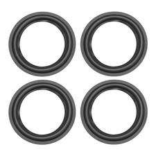 5.5" 5.5 inch Speaker Rubber Edge Surround Rings for Speaker Repair or DIY 4pcs