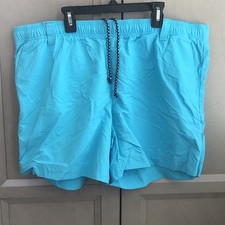 Columbia PFG Backcast Shorts Women’s XL Nylon 5" Inseam Pockets Blue 1835911