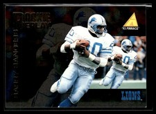 1995 Pinnacle Club Collection #215 Barry Sanders Lions Football Card 0901K