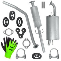 SchalldäMpferset Auspuff FüR Chevrolet Kalos 1 I FließHeck 1.2 1.4 (2003-2008)