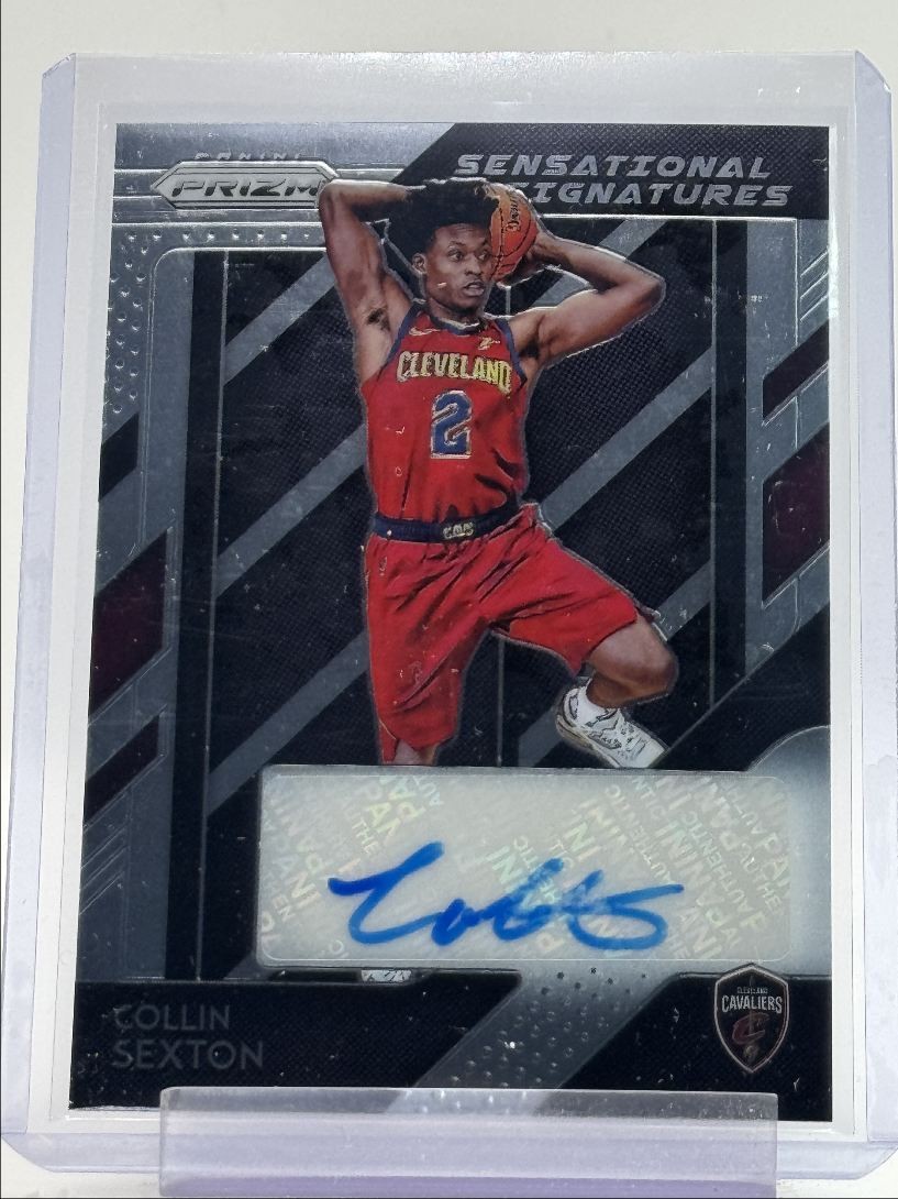 COLLIN SEXTON 2018-19 PANINI PRIZM SENSATIONAL ROOKIE SIGNATURES AUTO Q0234