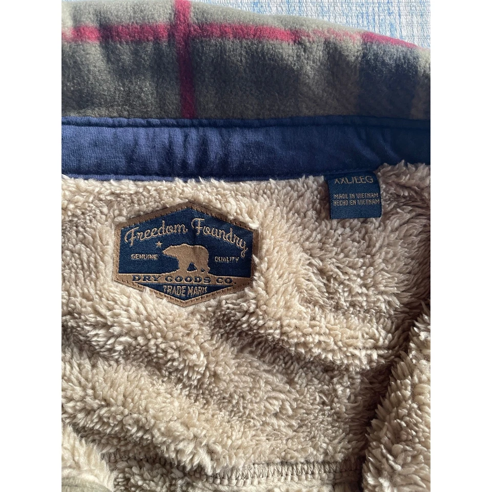 Chaqueta Freedom Foundry polar forrada con botones 2xl Foto 4 de 4