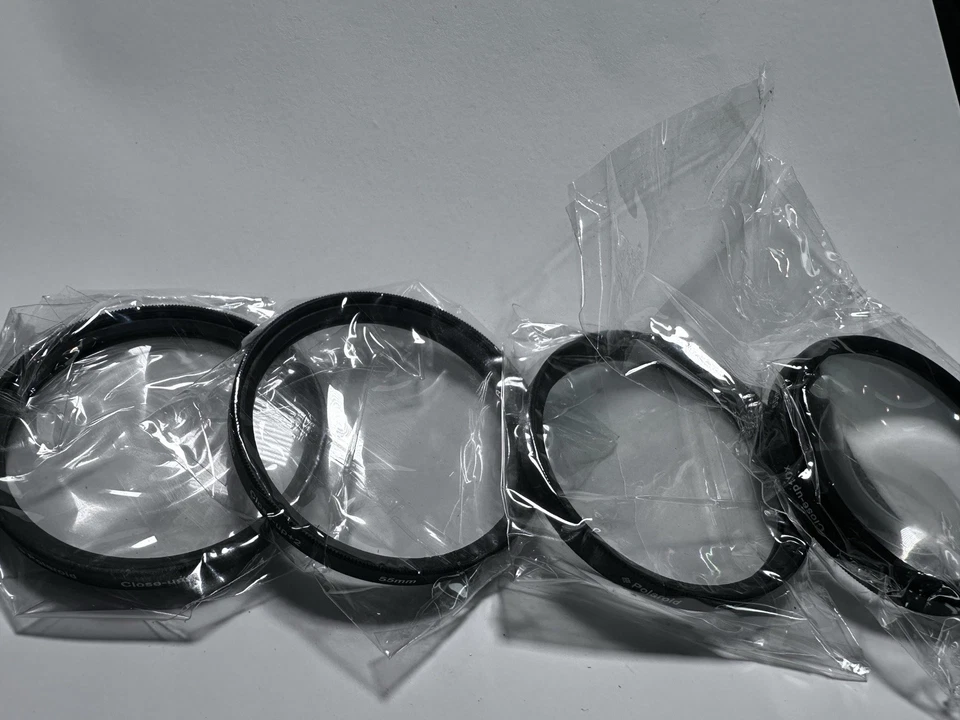 Polaroid 55mm Close Up Lens Kit (+1, +2, +4, +10) With Case- MINT - Image 3 of 4