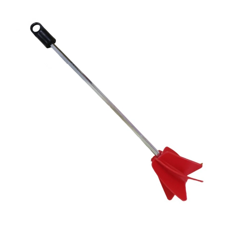 Fácil de usar resina epoxi pigmento mezclador paleta accesorio taladro eléctrico 300 mm Foto 3 de 4