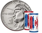 2026 Enduring Liberty Half Dollar 2 Roll Set (P,D) Semiquincentennial - Pre-Sale