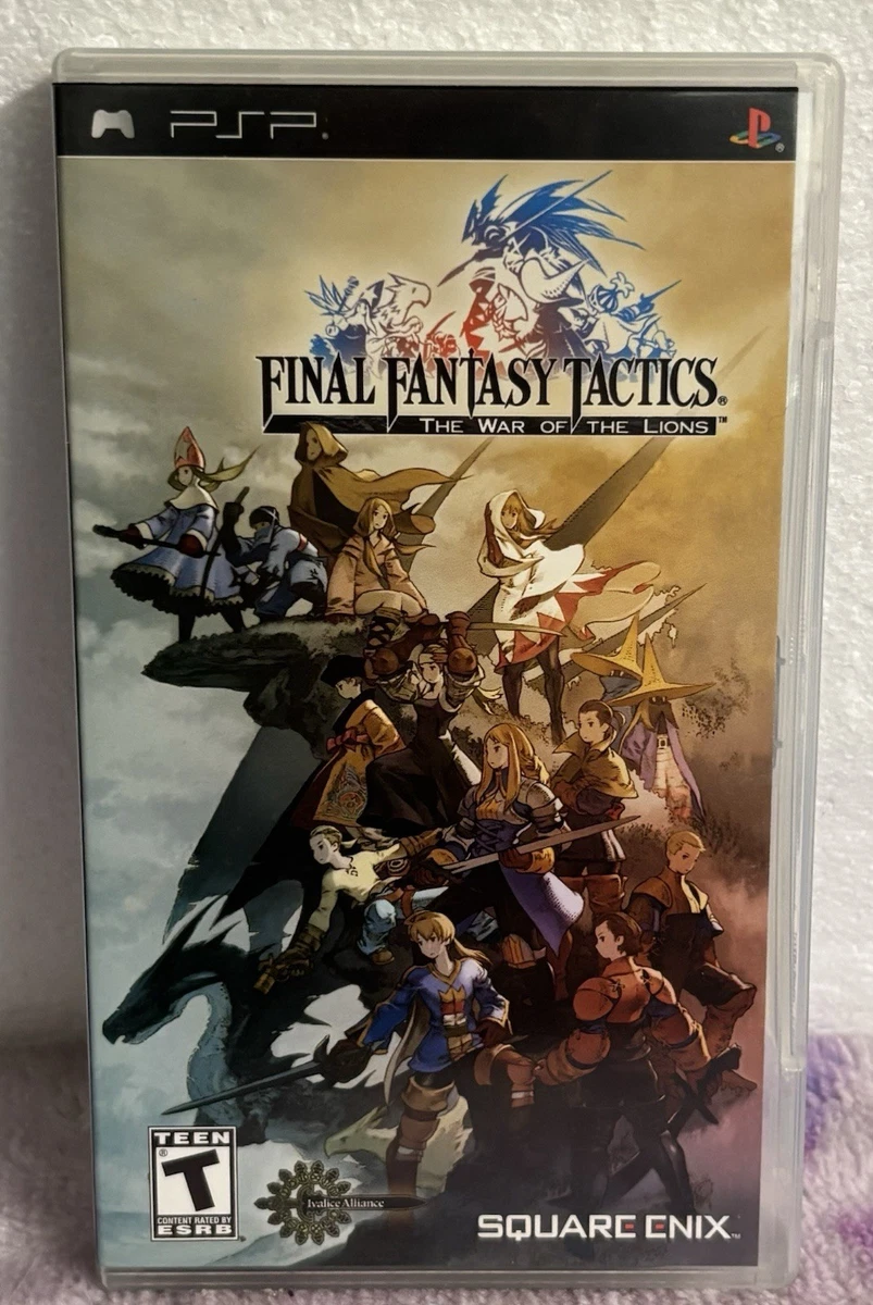 Final Fantasy Tactics: War Of The Lions – PSP – PAL FR – Complet Comme Neuf (Square Enix)